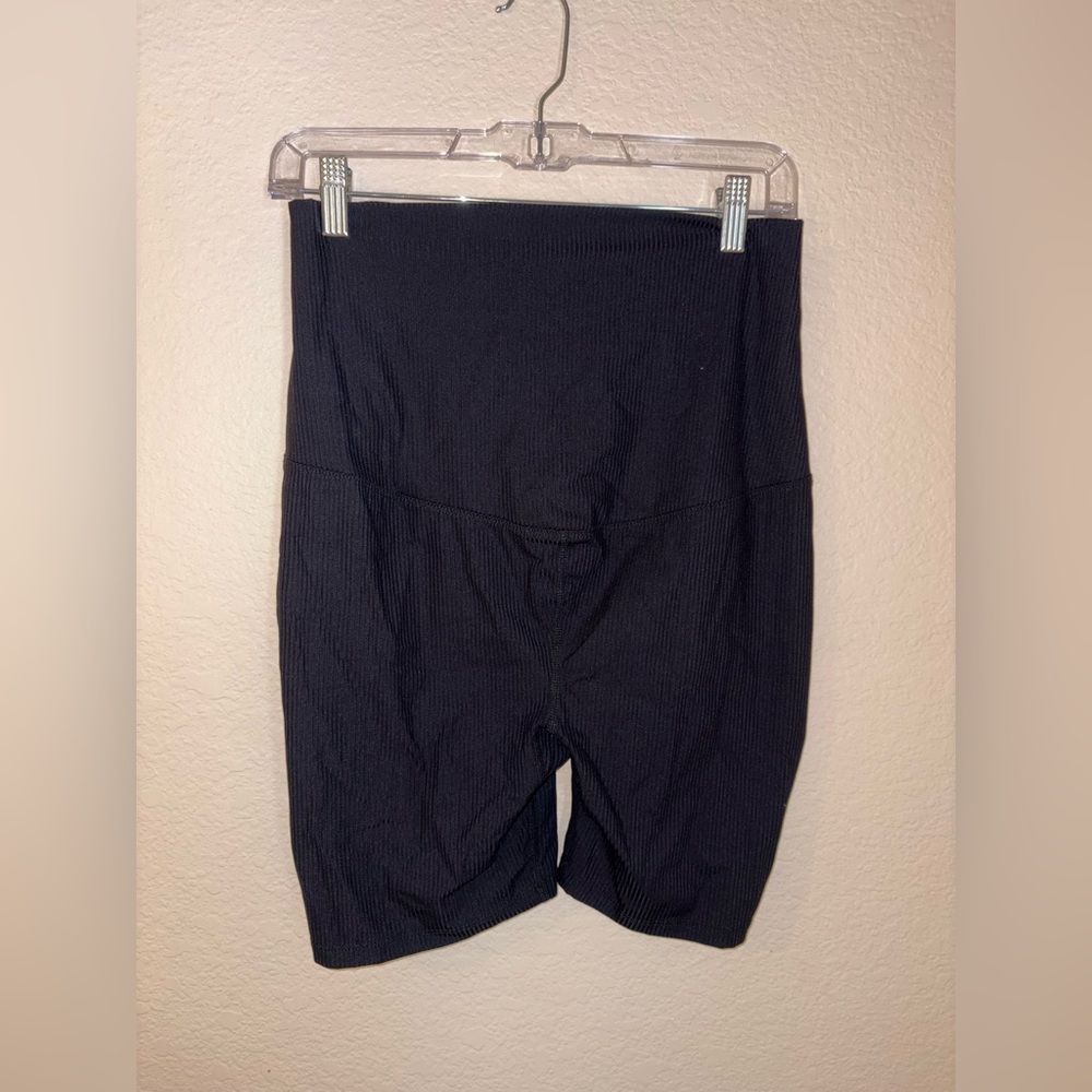 Motherhood Black Bike Shorts